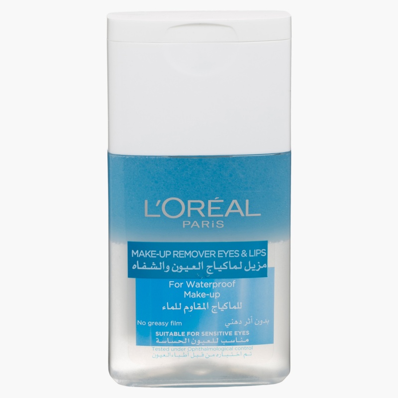 L’Oreal Paris Waterproof Makeup remover for Eye and Lips-Makeup Removers-image-0