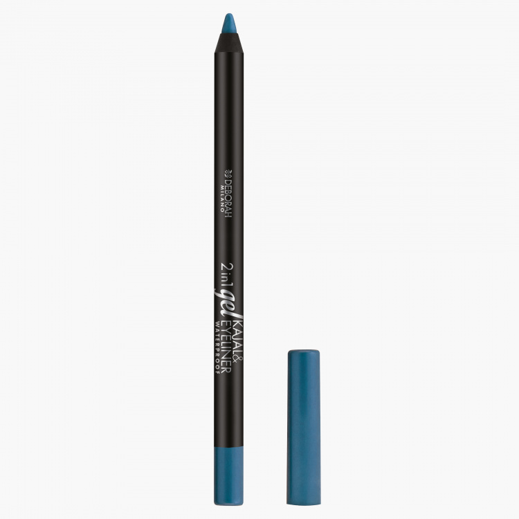 Deborah 2 In 1 Gel Kajal And Eyeliner Pencil Light Blue