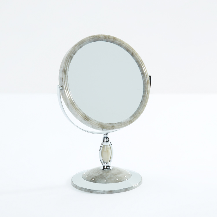 Decorative Magnifying Stand Mirror, Magnifying Travel Mirror X5