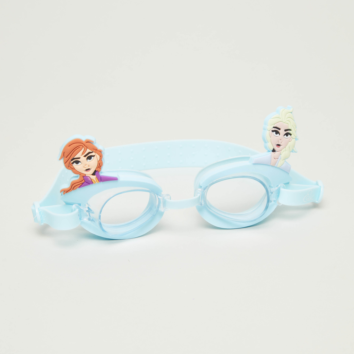 نظارات سباحة ثلاثية الأبعاد بطبعات فروزن مع سدادات أذن وحافظة