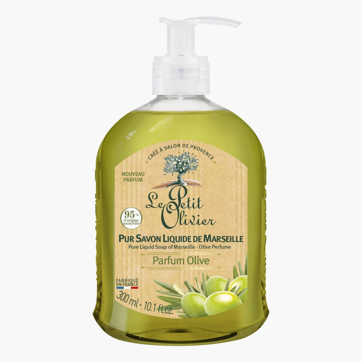 Le Petit Olivier Olive Perfume Pure Liquid Soap of Marseille - 300 ml